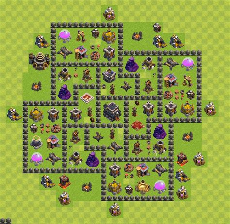 best th9 base layout.